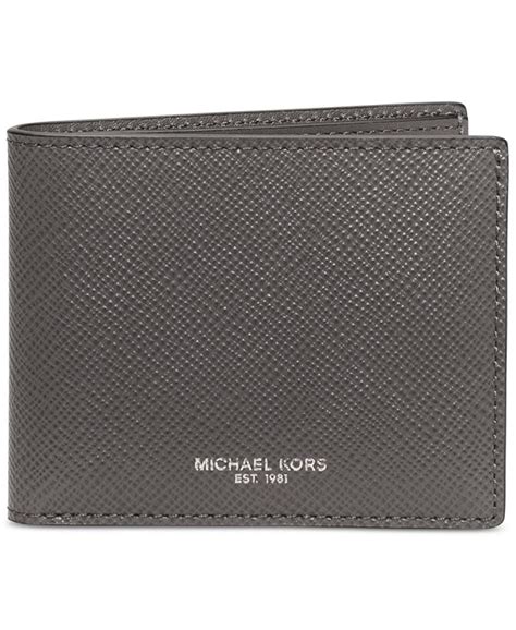 michael michael kors michael kors men's harrison slim rfid billfold|Michael Kors Men's Harrison Billfold with Passcase Wallet No Box .